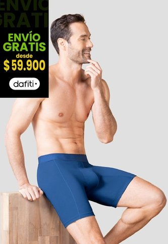 Bóxer Hombre Azul Profundo Fi 110768 Formas Intimas
