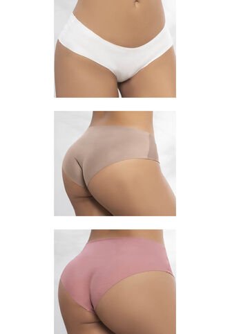 Cachetero Paq X5 Mujer Multicolor FI 3278 Formas Intimas