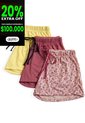 Short Mujer Paq X3 Multicolor FI 9594 de Formas Intimas