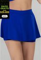Falda Short Mujer Azul Rey FI 92903 de Formas Intimas