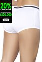 Bóxer Mujer Blanco FI 9601 de Formas Intimas