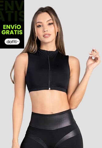 Top Mujer Negro Fi 103827 Formas Intimas