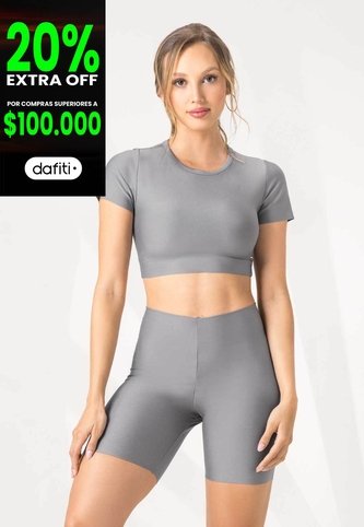 Conjunto Gris Medio FI 1015 Formas Intimas