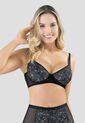 Brasier Mujer Negro Fi 102340 de Formas Intimas