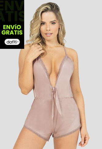 Enterizo Mujer Rosado Fi 102997 Formas Intimas