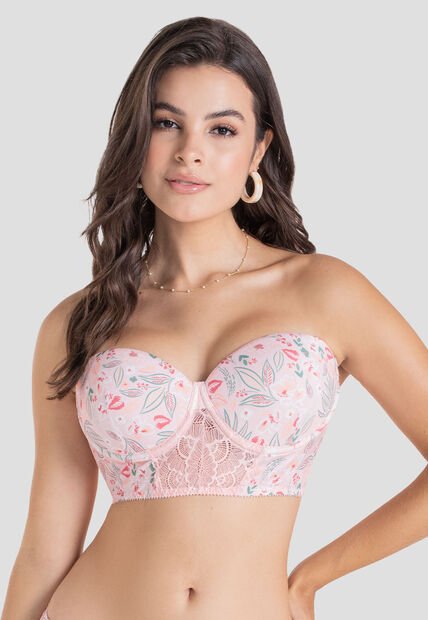 Bustier Mujer Rosa Fi 104311