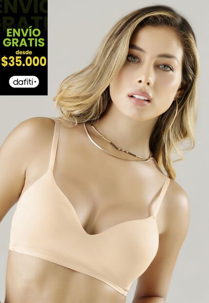 Bustier Mujer Beige FI 5533