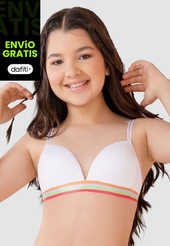 Brasier Infantil Blanco FI 34642 Formas Intimas