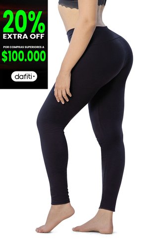 Legging Mujer Negro FI 33544 Formas Intimas