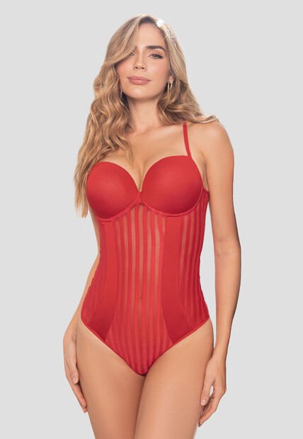Body Mujer Rojo Fi 103870