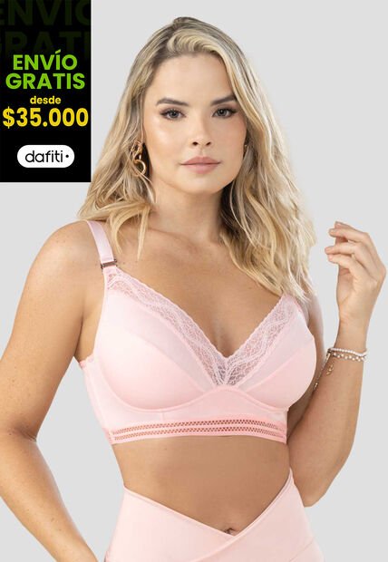 Brasier Mujer Rosa FI 100380