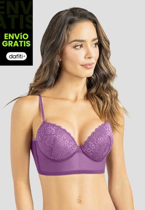 Bustier Mujer Ciruela Fi 111694