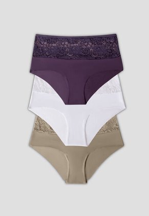 Cachetero Paq X3 Mujer Multicolor Fi 101856