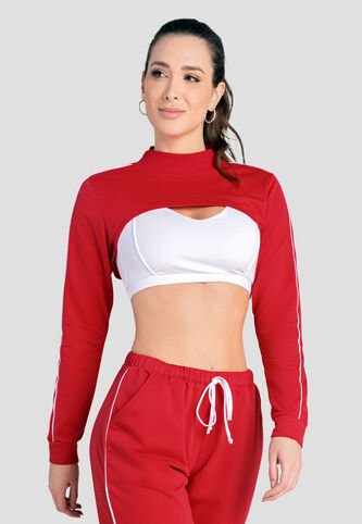 Buzo Mujer Rojo Fi 103859 Formas Intimas