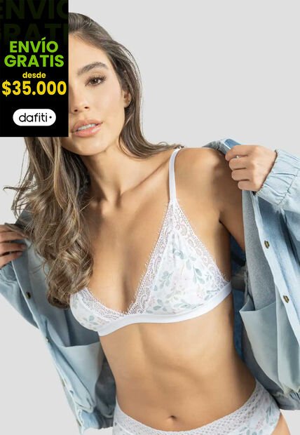 Bralette Mujer Estampado Fi 111695