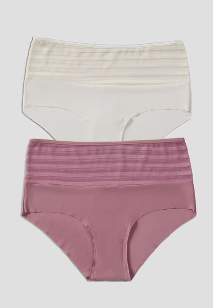 Cachetero Paq X2 Mujer Multicolor Fi 4588