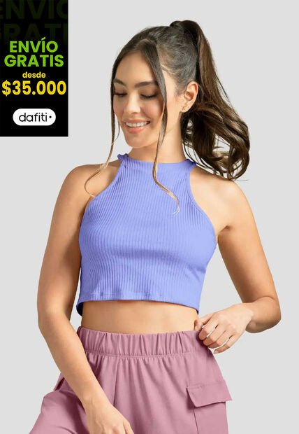 Crop Top Mujer Hortensia Fi 111703