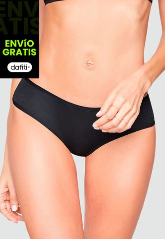 Cachetero Mujer Negro FI 88161 Formas Intimas