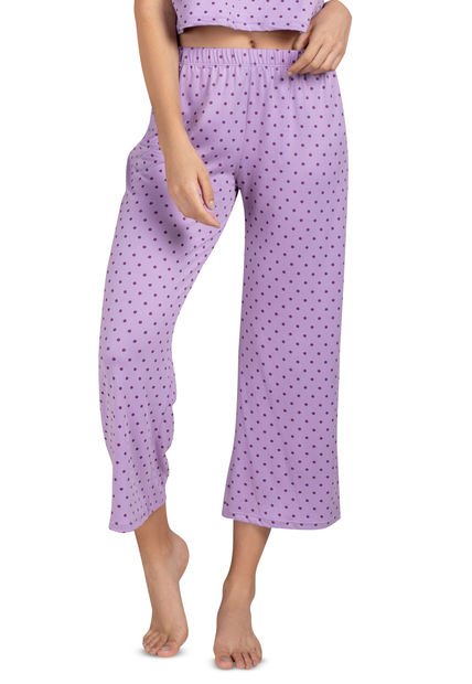 Pantalón Pijama Mujer Lila 89360