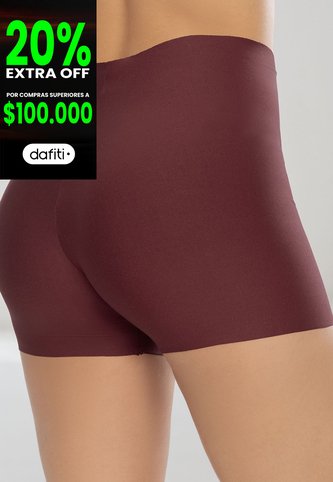 Ciclista Mujer Vinotinto FI 4158 Formas Intimas