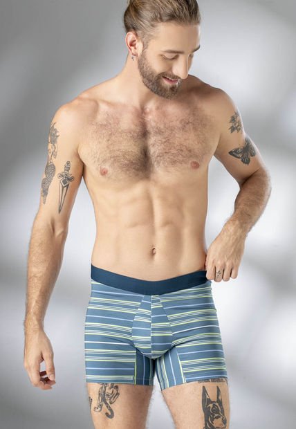 Bóxer Paq X3 Hombre Multicolor FI 1897