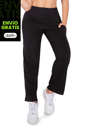 Pantalón Mujer Negro FI 88600 Formas Intimas