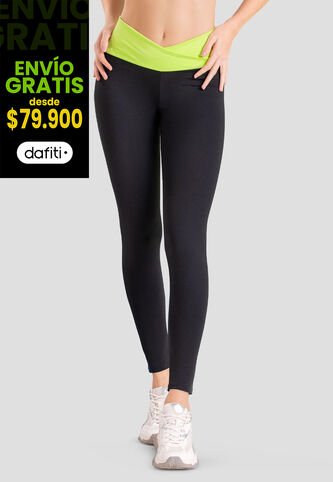 Legging Mujer Negro Fi 104323 Formas Intimas