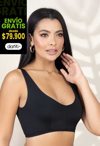 Bustier Mujer Negro FI 502 Formas Intimas