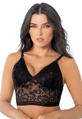 Corset Mujer Negro Fi 33568 Formas Intimas