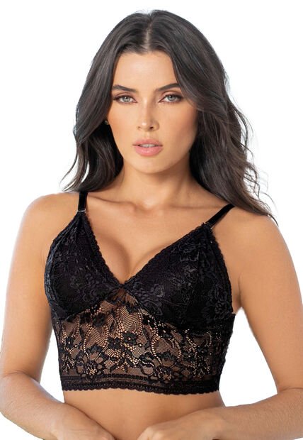 Corset Mujer Negro Fi 33568