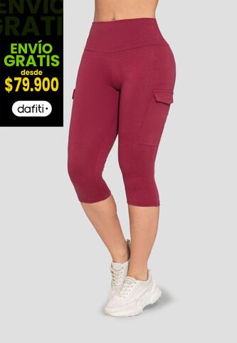 Capri Mujer Rojo Fi 5004 Formas Intimas