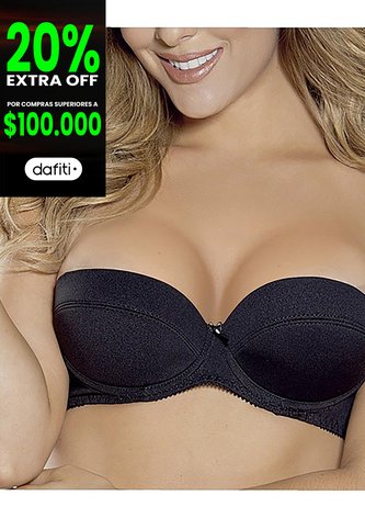 Brasier Negro FI Formas Intimas