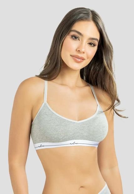 Top Mujer Gris Jaspe Fi 111700
