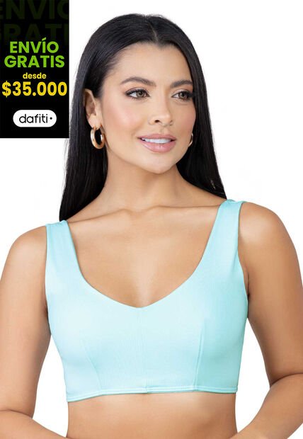 Bustier Mujer Azul FI 502