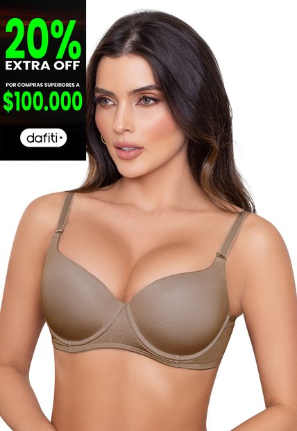 Brasier Mujer Café FI 71702