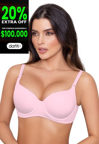 Brasier Mujer Rosa FI 71702 Formas Intimas