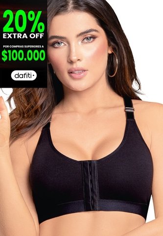 Brasier Para Mujer Negro FI Formas Intimas