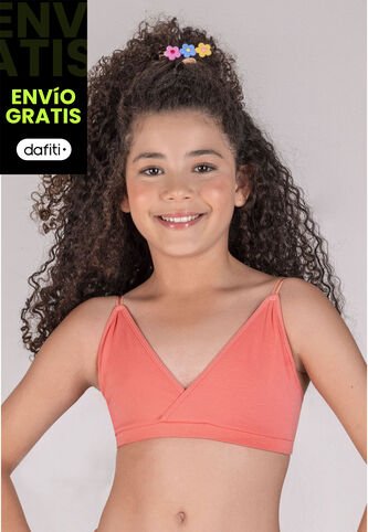 Brasier Principiante Infantil Mandarina FI 79152 Formas Intimas