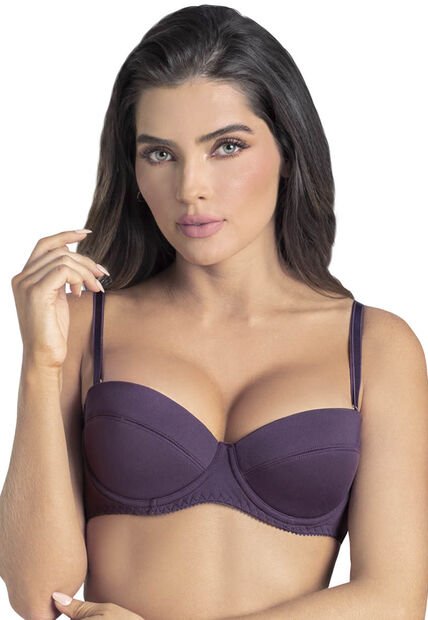 Brasier Mujer Berenjena Fi 83934