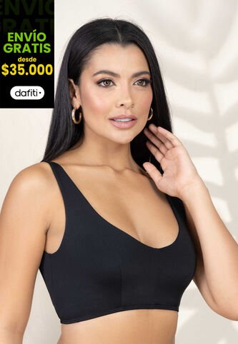 Bustier Mujer Negro FI 502 Formas Intimas