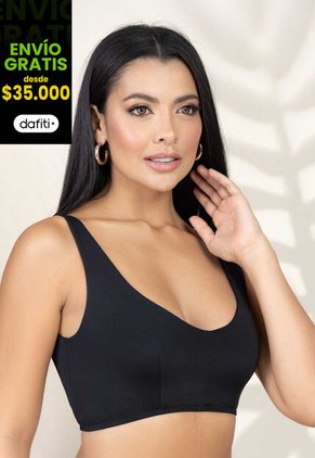 Bustier Mujer Negro FI 502