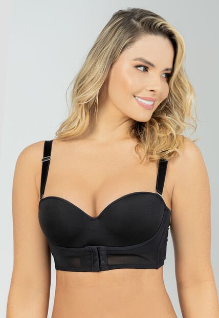 Brasier Mujer Negro Fi 103039