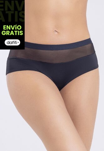 Cachetero Mujer Negro FI 88164 Formas Intimas