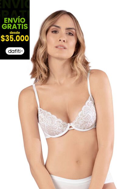 Bralette Mujer Blanco Fi 90727