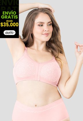 Brasier Mujer Rosa Polvo Fi 107935