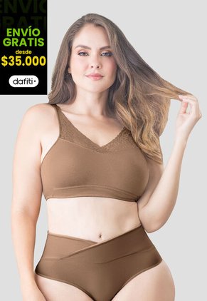 Brasier Mujer Chocolate Fi 107934
