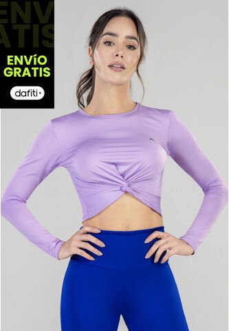 Crop Top Mujer Lila Tech FI 79205 Formas Intimas