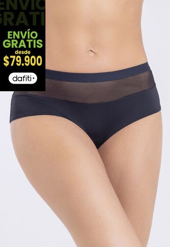 Cachetero Mujer Negro FI 88164 Formas Intimas