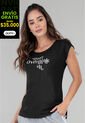 Camiseta Mujer Negro Fi 92714 de Formas Intimas