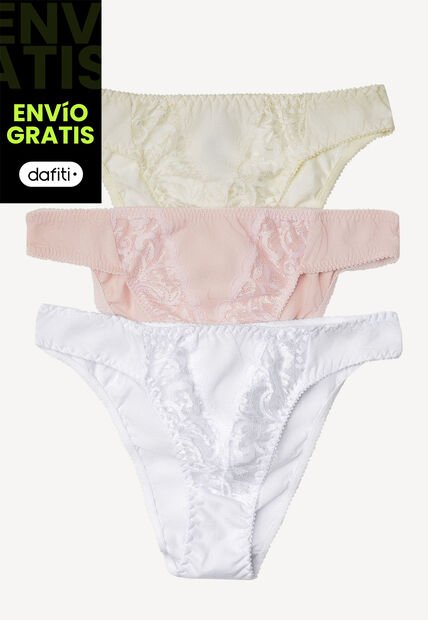 Panty Mujer Marfil FI 96588